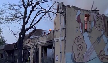 Rusai vėl surengė išpuolį prieš Charkivą