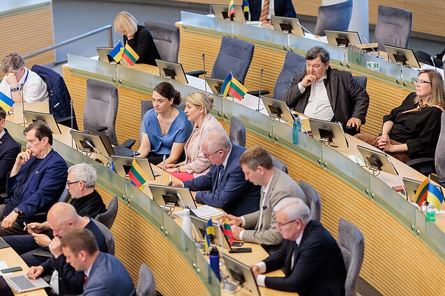 Seimo plenarinis posėdis Seimo plenarinis posėdis