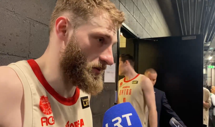 Gytis Radzevičius apie rungtynes: labai primena praėjusius metus