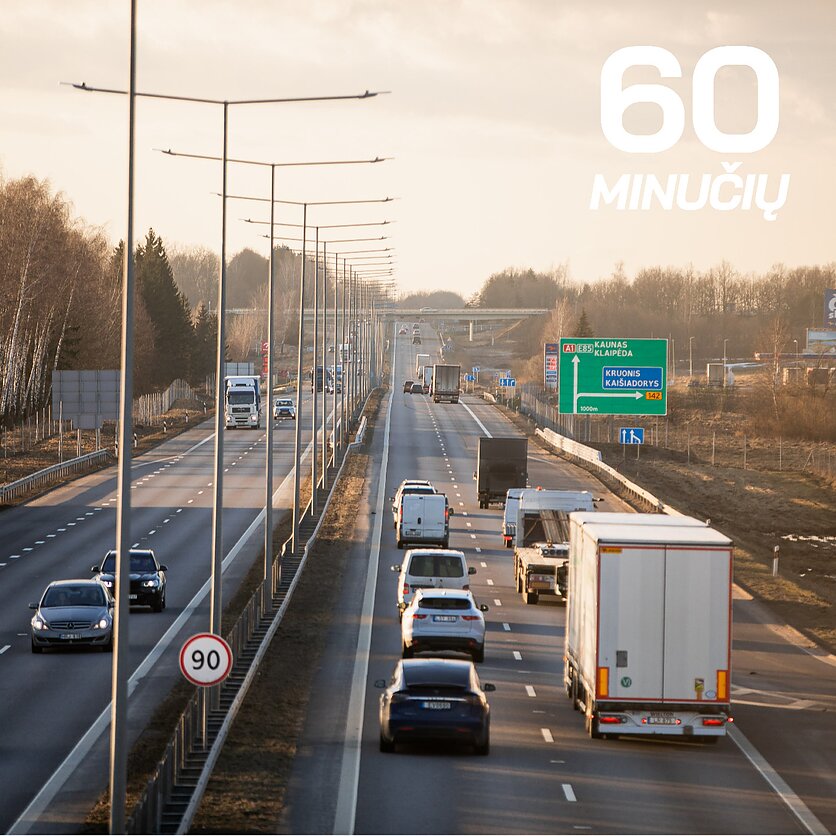 E. Blažio / LRT nuotr., Magistralė Vilnius-Kaunas