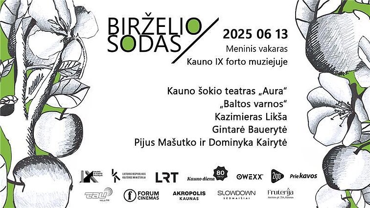 Meninis vakaras „Birželio sodas 2025“