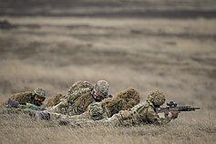 Britų kariai NATO pratybose Rumunijoje Britų kariai NATO pratybose Rumunijoje
