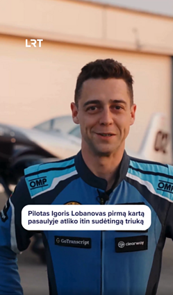 Pilotas Lobanovas sezoną pradėjo pasaulyje dar nematytu pasirodymu