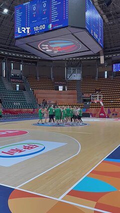 Lietuvos krepšininkės jau trečiadienį pradės kovas Europos čempionate