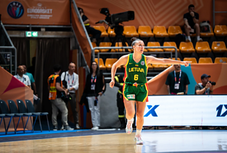 Kamilė Nacickaitė, Europos moterų krepšinio čempionatas: Slovėnija – Lietuva Kamilė Nacickaitė, Europos moterų krepšinio čempionatas: Slovėnija – Lietuva