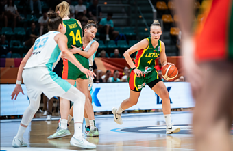 Justė Jocytė, Europos moterų krepšinio čempionatas: Slovėnija – Lietuva Justė Jocytė, Europos moterų krepšinio čempionatas: Slovėnija – Lietuva