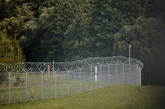 Граница Литвы с Беларусью