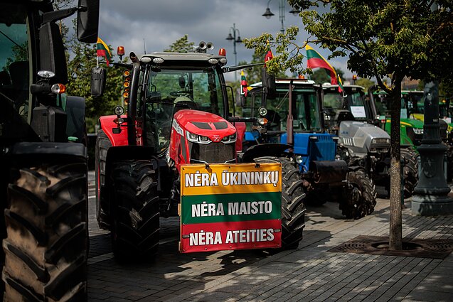 Ūkininkų protesto akcija Ūkininkų protesto akcija