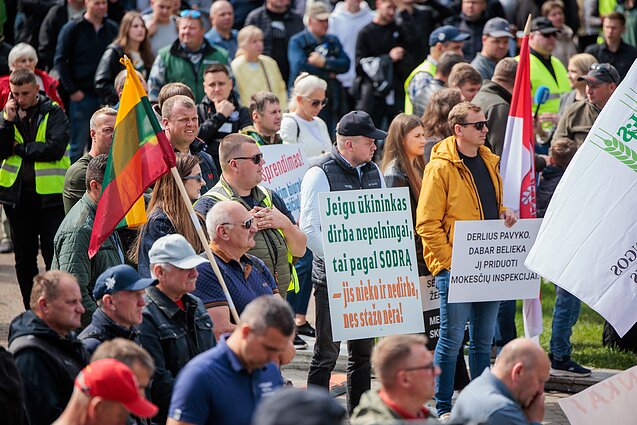 Ūkininkų protesto akcija Ūkininkų protesto akcija