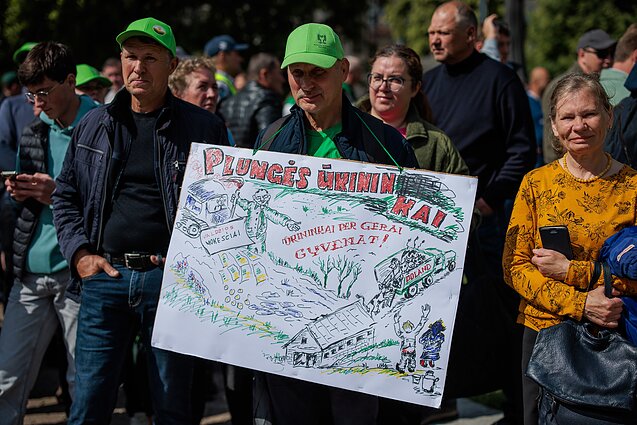 Ūkininkų protesto akcija Ūkininkų protesto akcija