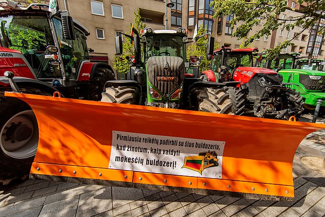 Ūkininkų protesto akcija Ūkininkų protesto akcija