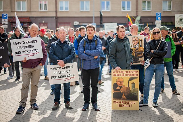 Ūkininkų protesto akcija Ūkininkų protesto akcija