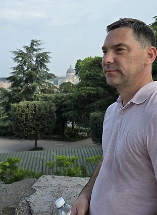Bechterevo liga sergančiųjų draugijos „Judesys“ vadovas Martynas Grockis