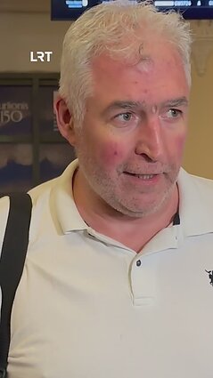 Apžvalgininkas Laurinavičius sėkmingai grįžo į Lietuvą