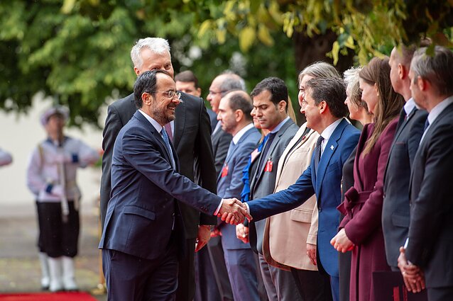 Gitanas Nausėda met with Nikos Christodoulides
