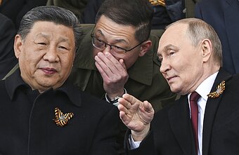 Xi Jinpingas ir Vladimiras Putinas