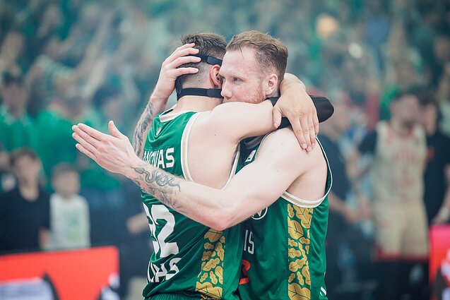 Ignas Brazdeikis, Edgaras Ulanovas, Kauno „Žalgirio“ triumfas LKL finale
