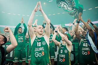 Kauno „Žalgirio“ triumfas LKL finale