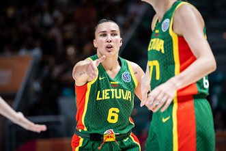 Europos moterų krepšinio čempionatas: Lietuva – Italija