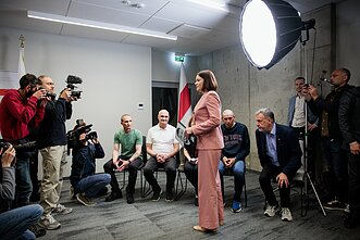 Светлана Тихановская в Литве Светлана Тихановская в Литве