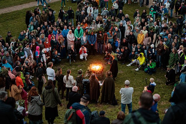 Joninės Kernavėje Joninės Kernavėje