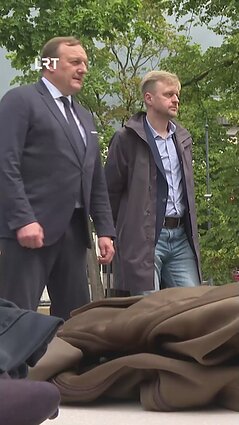 Prie Vyriausybės surengtas pareigūnų piketas