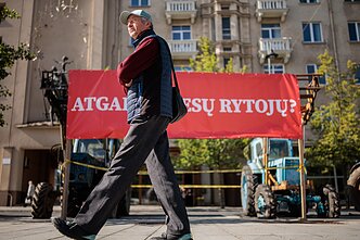 Ūkininkai piketuoja prie Seimo: protestuoja prieš baigiamą svarstyti mokesčių reformą Ūkininkai piketuoja prie Seimo: protestuoja prieš baigiamą svarstyti mokesčių reformą