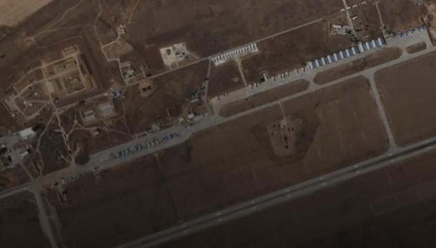 Atakuota Marinovkos oro bazė