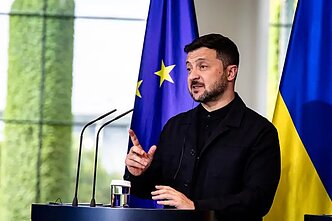 Владимир Зеленский в Берлине