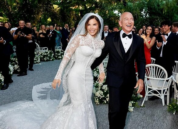 Venecijoje susituokė Jeffas Bezosas ir Lauren Sánchez