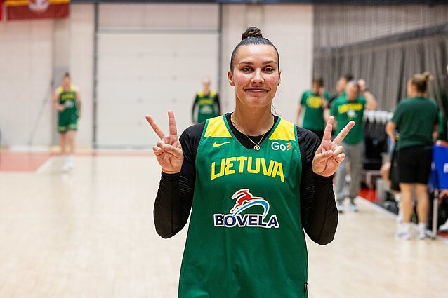K. Nacickaitė nors ir po pralaimėjimo, bet vertina šią čempionato patirtį