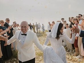 Pajūryje susituokė Indrė Stonkuvienė ir Vidas Bareikis