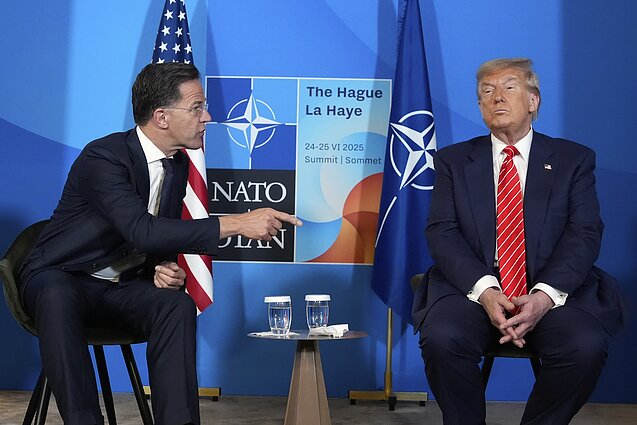 „36 lyderiai, bet svarbiausias – vienas ego“: NATO susitikime ES užsitikrino Trumpo malonę