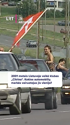 2001 metais Lietuvoje veikė klubas „Citrina“