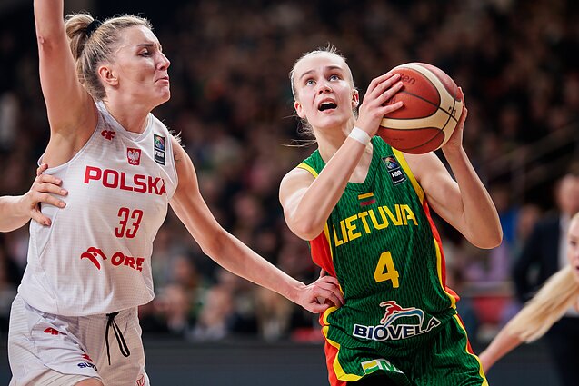 Europos moterų krepšinio čempionate Jocytė pripažinta kylančia čempionato žvaigžde
