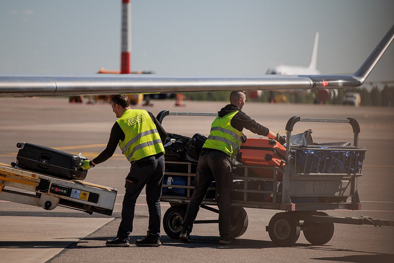 Vilnius Airport (associative image)