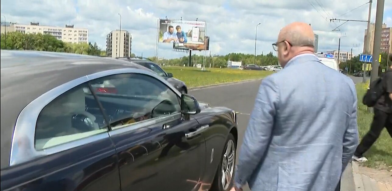 V. Matijošaitis Kaune partrenkė žmogų