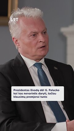 Nausėda: rytoj Paluckui norėčiau užduoti mažiausiai du klausimus