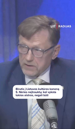 „Kanonas nėra tam, kad priešintų visuomenę“: ministras apie Nėrį kultūros kanone