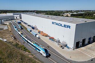 Stadler Polska factory in Poland