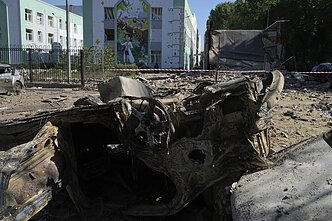 Ukraina po Rusijos atakos