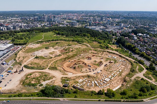 Atnaujinamos nacionalinio stadiono Vilniuje statybos, 2025 m. liepa Atnaujinamos nacionalinio stadiono Vilniuje statybos, 2025 m. liepa