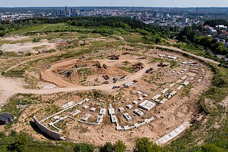 Atnaujinamos nacionalinio stadiono Vilniuje statybos, 2025 m. liepa Atnaujinamos nacionalinio stadiono Vilniuje statybos, 2025 m. liepa