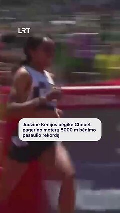 JAV vykstančiame „Deimantinės lygos“ etape krito pasaulio rekordas