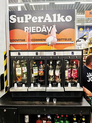 Alkoholio degustavimo aparatas Latvijoje Alkoholio degustavimo aparatas Latvijoje