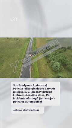 Susišaudymas Alytaus r.: degė automobiliai, įtariamojo kūnas rastas incidento vietoje