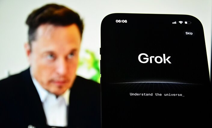 Elonas Muskas, „Grok“ DI įrankis