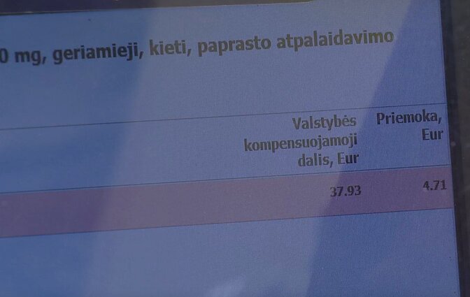 Kompensuojamieji vaistai Kompensuojamieji vaistai