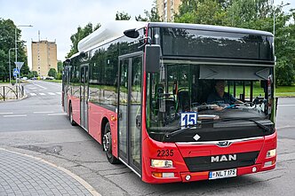 Autobusas Panevėžyje, asociatyvi nuotr.