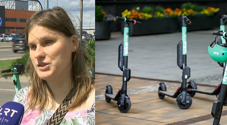 Regos negalią turinti Laura piktinasi bet kaip paliekamais paspirtukais: keliauju su baime